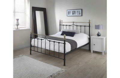 Silentnight Sydney Kingsize Bed Frame - Black.